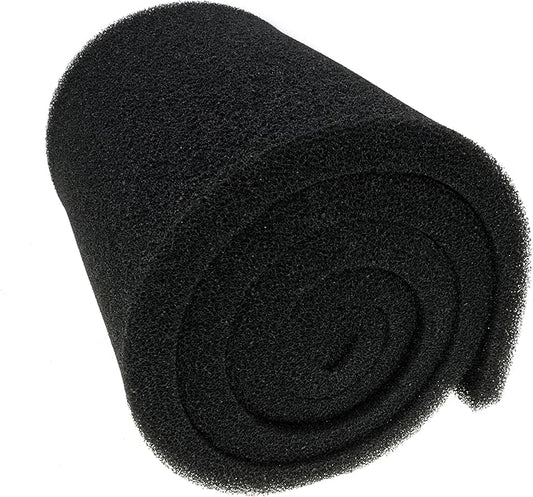AFA Aquarium Filter Media Sponge Pad, Fish Tank Bio Open Cell Coarse Foam Block Foam Pre Filter Sponge Material (12" x 72" x 1" 25ppi)-PurrikoPets