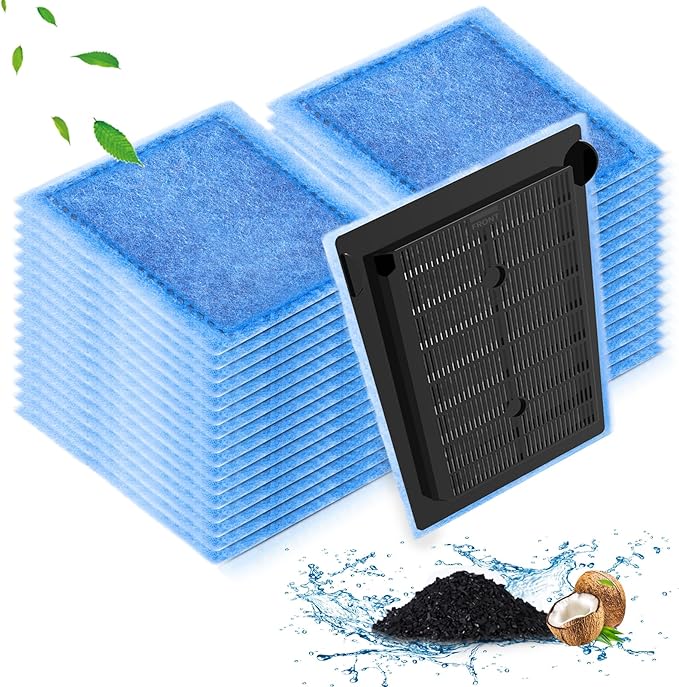 8/16/32 Pack Rite-Size C Filter Cartridges Compatible with MarineLand Penguin PRO Power Filters 275/375 & Original Penguin Power Filters 200/350 - Rite-Size C Replacement Filter Cartridges-PurrikoPets