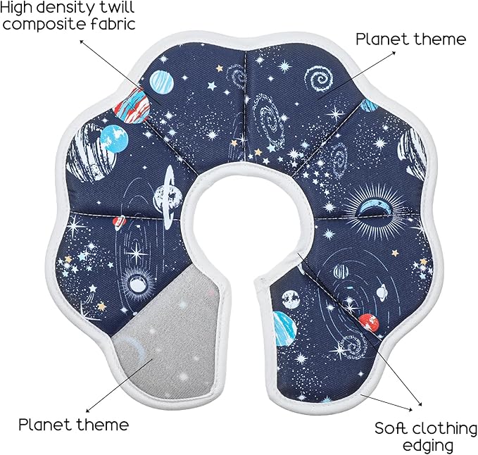 2Pcs Cat Conical Collar Soft Adjustable Cat Collars Water Proof Recovery Collar Prevent Licking Protective Foldable Easy to Eat Drink for Cats Kittens Puppies (Blue S XS)-PurrikoPets