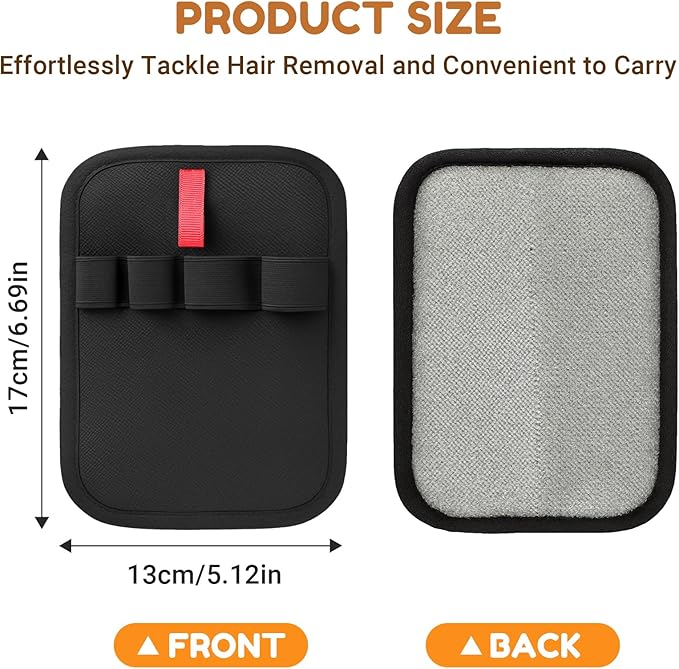 1PCS Pet Hair Remover Glove,Electrostatic Pet Hair Removal,Reusable Cat & Dog Hair Removal for Couch,Furniture,Clothing & Bedding,Carpet,Car Seat...Lint Mitt for Pet Hair,Upgraded Fur Remover Tool-PurrikoPets