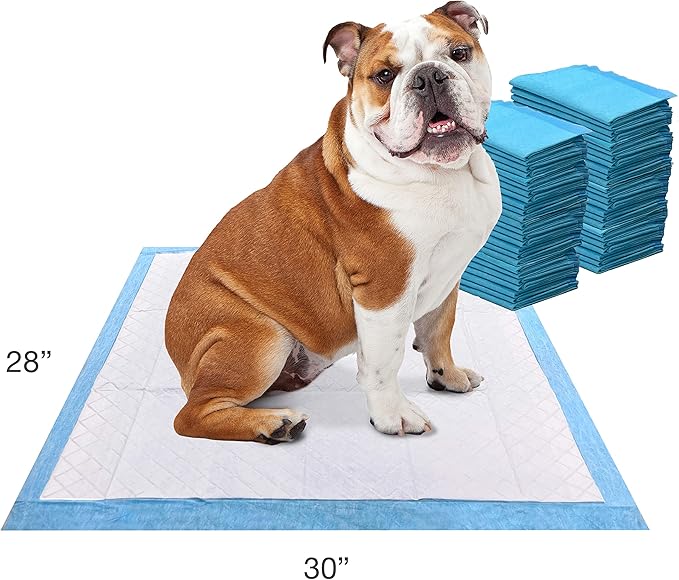 Four Paws Wee-Wee Odor Control with Febreze Freshness Pee Pads for Dogs & Puppies, Leak-Proof Dog Housebreaking Potty Training Floor Protection, Spring Fresh Scent, 22" x 23", 50 Count-PurrikoPets
