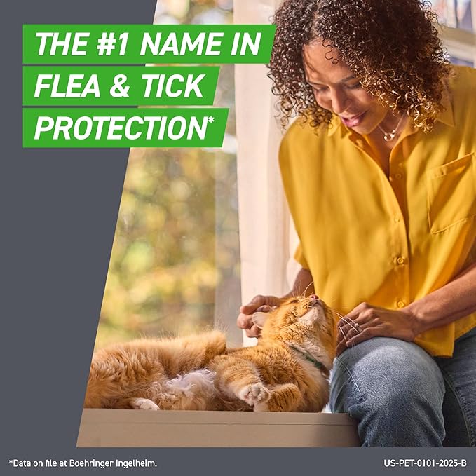 FRONTLINE Plus Flea and Tick Treatment for Cats Over 1.5 lbs. 3 Treatments-PurrikoPets