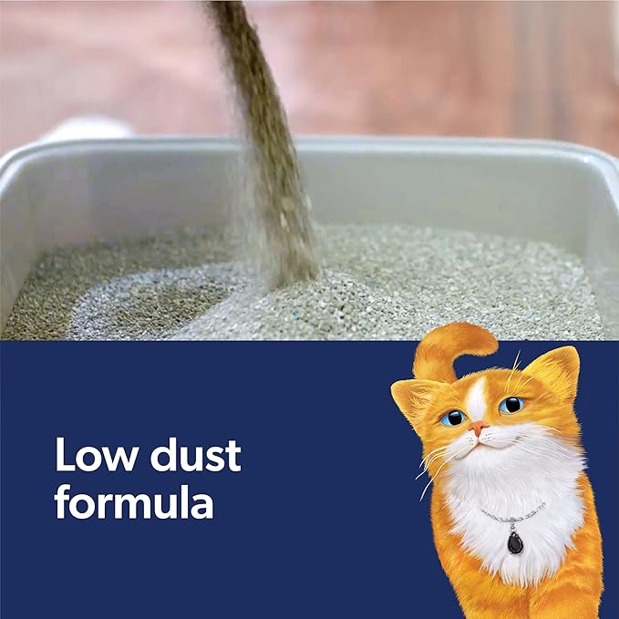 Fresh Step Clumping Cat Litter, Heavy Duty Advanced, Long Lasting 30-Day Odor Control with Odor Eliminating Carbon, 17.5 lb-PurrikoPets