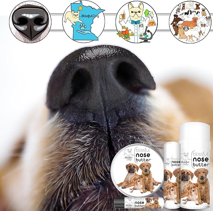 3 Cute Puppies Unscented Nose Butter - Dog Nose Butter, 4 Ounce-PurrikoPets