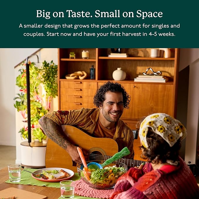 Gardyn Studio Hydroponics Growing System Kit & Vertical Indoor Garden Planter | Smart Herb Garden | Includes 16 Non-GMO Indoor Plants, Herbs, Vegetables & LED Grow Light for Your Home Gardening System-PurrikoPets