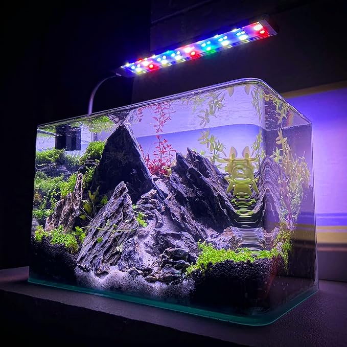 14-16 Inches Natural Seiryu Stone 2 PCS Ultra Large Aquarium Rocks for Aquascaping, Aquarium Landscaping, Terrariums, Fish Tank Decoration, Vivariums, Paludarium, Amphibian Enclosures-PurrikoPets