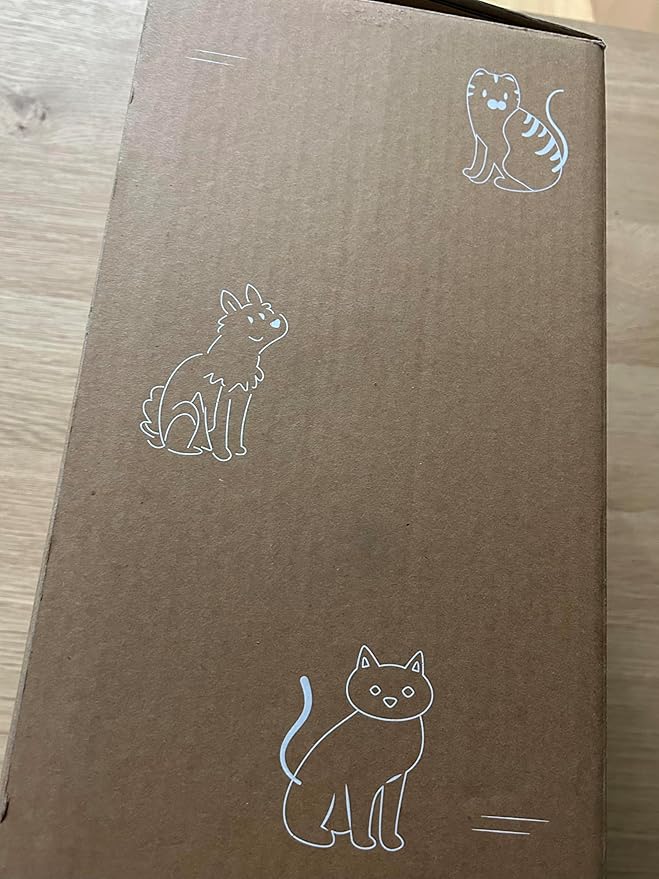 Faroro Automatic Cat Feeder with Camera, 3MP HD Video with Night Vision, 5G WiFi Cat Feeder Automatic with APP Control, 2-Way Audio, Low Food Sensor, Motion Alerts for Cats and Dogs-PurrikoPets