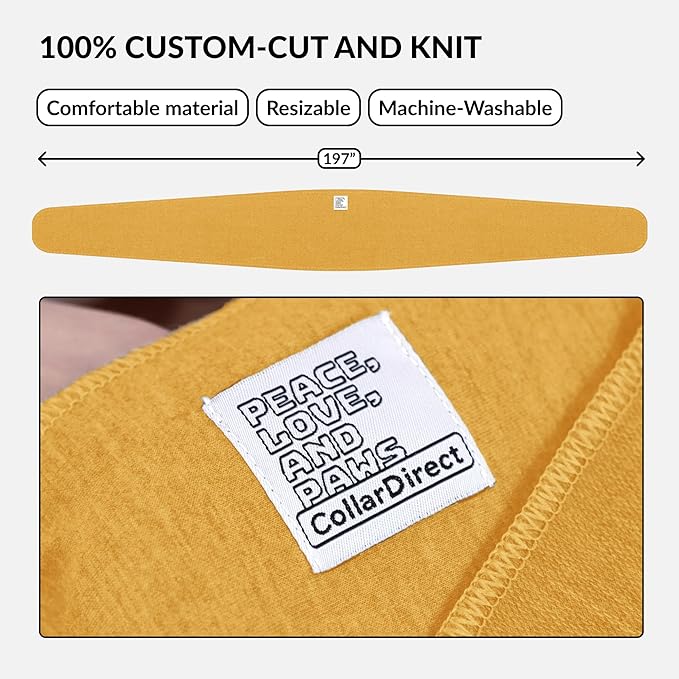 Dog Sling Carrier for Small Dogs - Anti-Anxiety Cat Sling, Puppy Pouch - Pet Sling in Gray Black Blue Green Pink Yellow (Yellow, Standard)-PurrikoPets