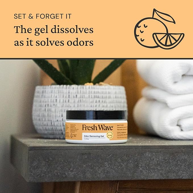Fresh Wave Orange Odor Removing Gel, 7 oz., Pack of 3-PurrikoPets