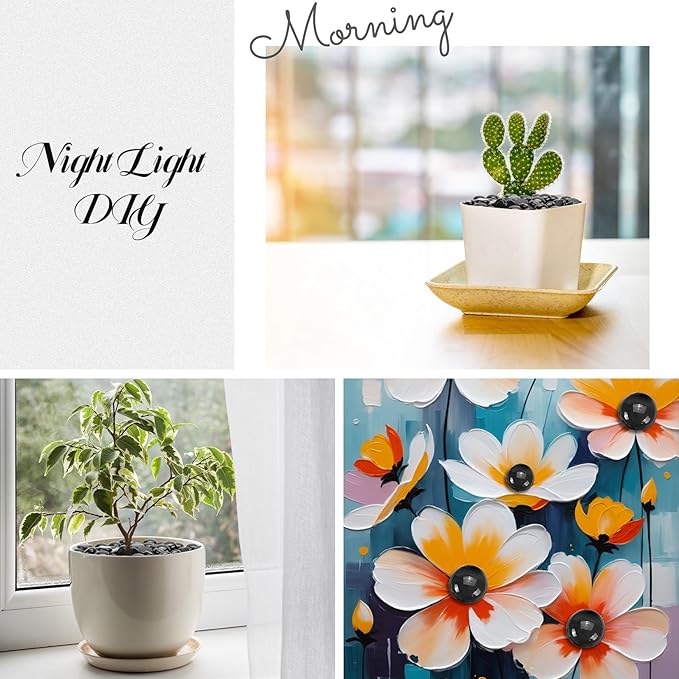 2LB Black Flat Glass Marbles for Vases, Gemstone Beads Vase Filler Decorative Glass Pebbles for Fish Tank, DIY Crafts, Aquarium Decor Rocks-PurrikoPets