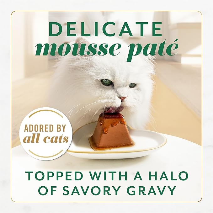 Fancy Feast Gems Pate Cat Food Mousse With Chicken and a Halo of Savory Gravy Cat Food - (Pack of 8) 4 oz. Boxes-PurrikoPets