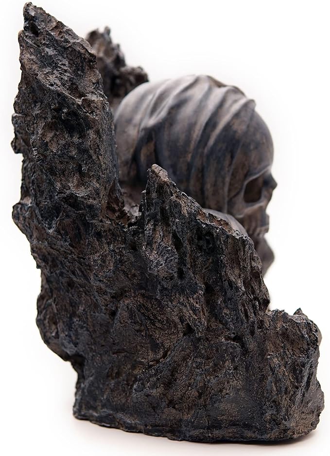 Fish Tank Decor Rocks.Aquarium Decoration Model.Easy and Quick Solution for Aquascaping.(Skull Canyon)-PurrikoPets