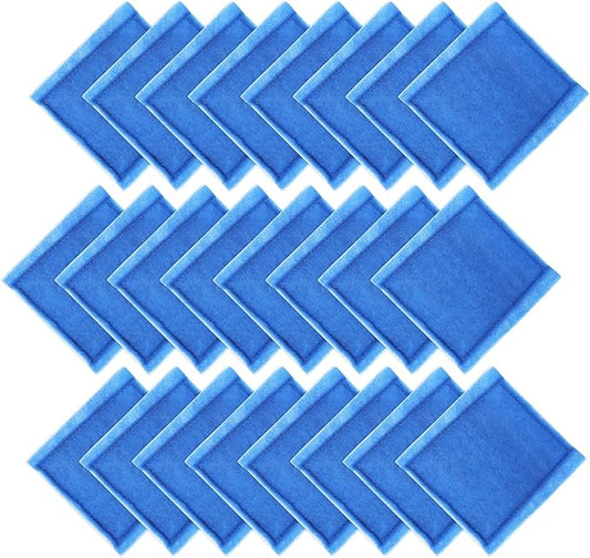24 Pack Aquarium Filter Cartridges for Aqua-Tech 30-60/20-40 Gallon Fish Tank Power Filter Replacement EZ-Change #3-PurrikoPets