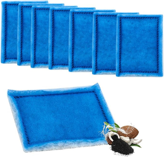 8 Pack Aquarium Filter Cartridge Replacement Rite-Size B Filter Cartridges Compatible with MarineLand Penguin PRO Power Filters 100/125/175 /150, for Aqua-Tech(EZ-Change #2) 10-20 Gallon Power Filters-PurrikoPets