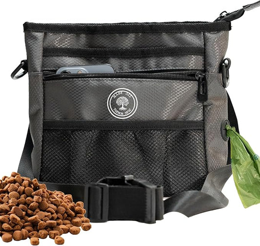 Dog Poop Holder with Dog Poop Bag Dispenser for Responsible Pet Owners - Leave no Trace!-PurrikoPets