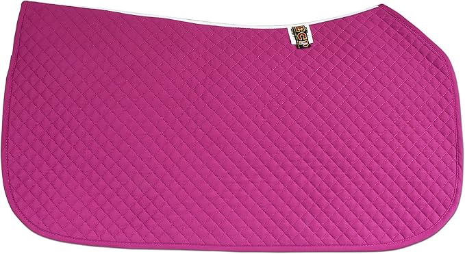 ECP Equine Comfort Products All Purpose Diamond Quilted Western Saddle Pad for Injury Prevention, Breathable, Hypoallergenic, Shock-Absorbing Cushion for Horse Comfort-PurrikoPets