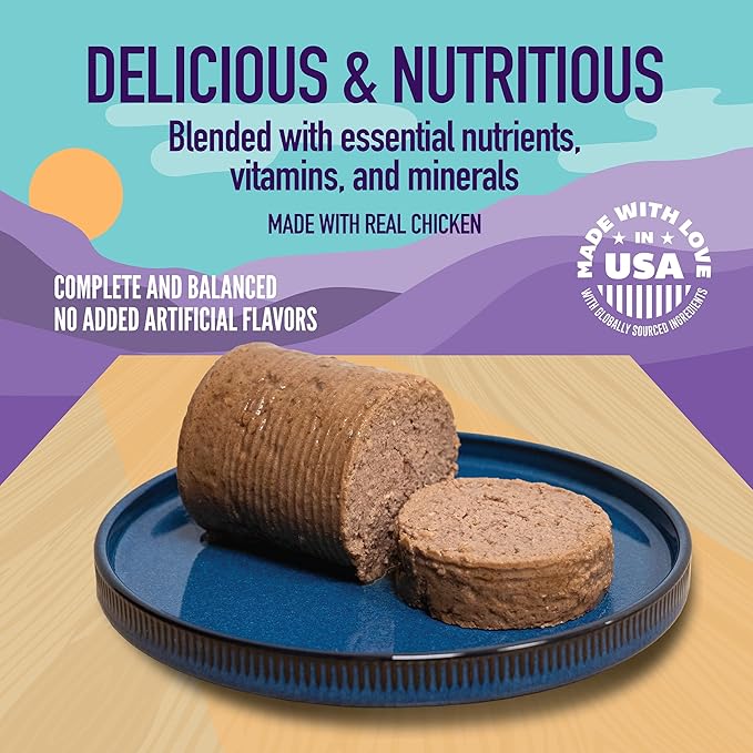 A Strong Heart Canned Wet Cat Food, Liver & Chicken Dinner - 13.2 oz Cans (Pack of 12), Made in The USA with Real Chicken & Liver-PurrikoPets