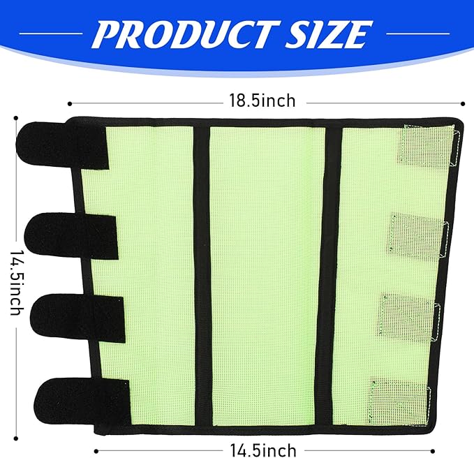 8 Pcs Mesh Fly Boots for Horse Breathable Mesh Horse Boots Protective Horse Leg Wraps Horse Leggings for Preventing Flies and Mosquitoes Bites (Light Pink, Dark Pink)-PurrikoPets