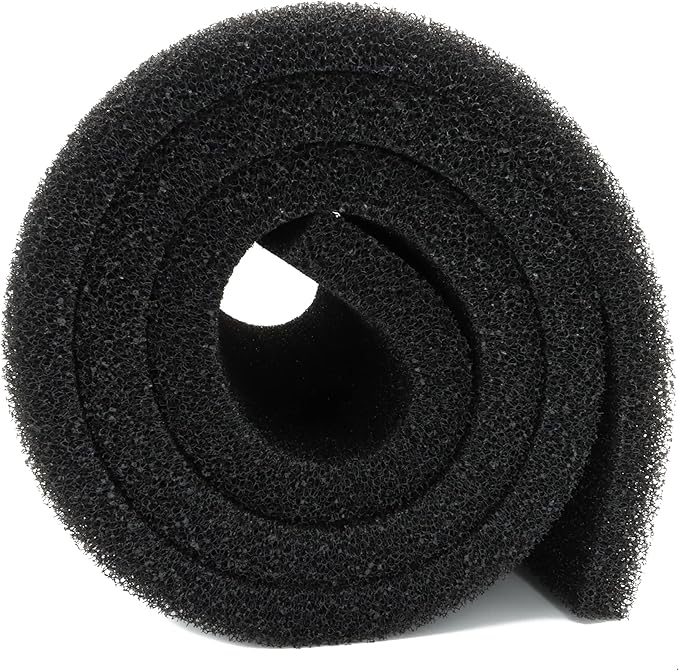 ALEGI Aquarium Filter Media Foam Material Cut to Fit, 36" x 12" x 1" / 72" x 12" x 1" Bio Pre Filter Sponge Pad Sheet for Fish Tank (12" x 72" x1"-20ppi)-PurrikoPets