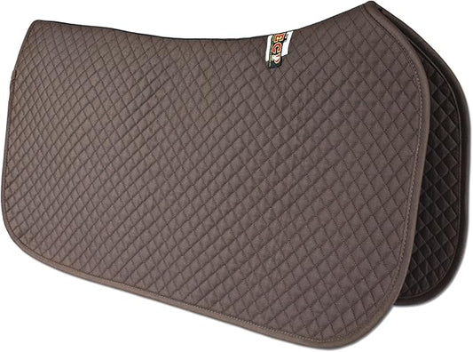 ECP Equine Comfort Products All Purpose Diamond Quilted Western Saddle Pad for Injury Prevention, Breathable, Hypoallergenic, Shock-Absorbing Cushion for Horse Comfort-PurrikoPets