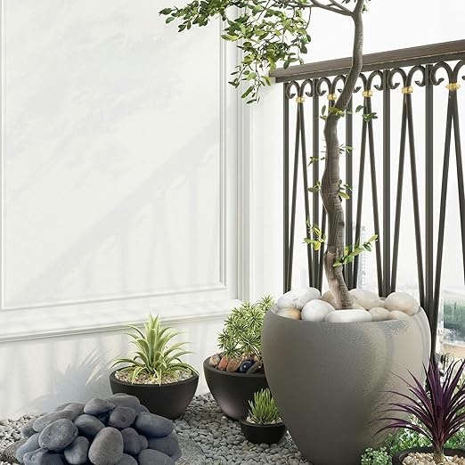 40lbs Black River Rocks, 1-2 Inch Natural Unpolished Bulk Pebbles, Hand-Picked Premium Stones for Landscaping and Garden Design, Fish Tank, Flower Pots, Pathways and Backyard-PurrikoPets