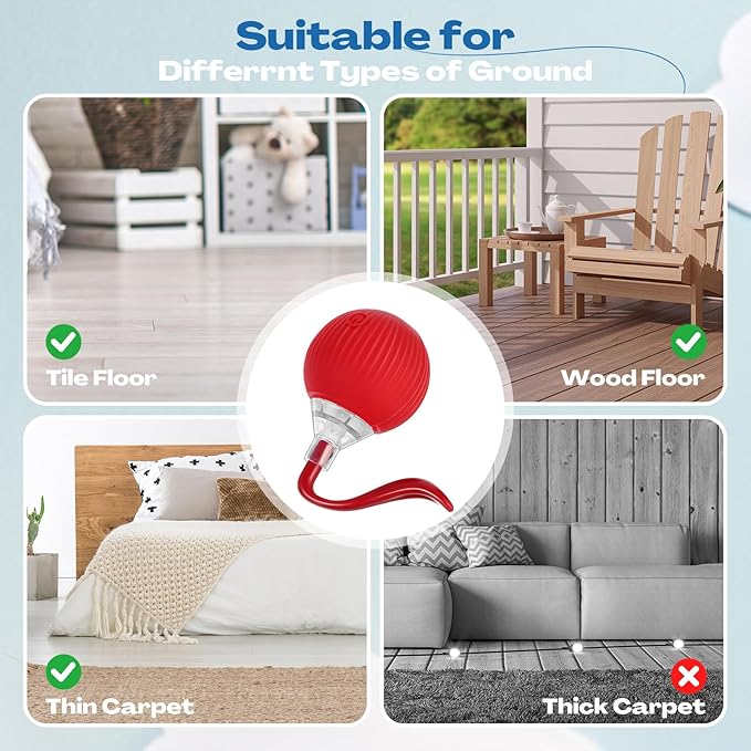 2 Pcs Interactive Rolling Cat Dog Toy Ball, Electric Cat Ball Toy Smart Automatic Self Rolling Dog Ball Toys, 360° Smart Rolling Ball Toy Electric Balls for Dog Cat (Red)-PurrikoPets