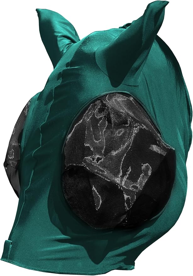 Equinavia Bug Out Fly Mask | Against Flies, Insects, UV Rays - Turquoise - Horse-PurrikoPets