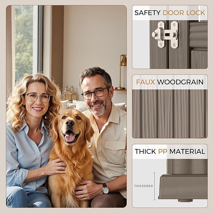 Dog House - Resin Outdoor Dog Kennel with Ventilated Design, Waterproof Dog Bed Shelter for Backyard, Garden & Patio-PurrikoPets