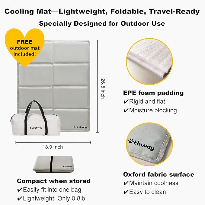 Dog Tent Cat Tent with Aluminum Poles and Camping Mat, Outdoor Waterproof Pet Tent with Zippered Mesh Door, Dog House, Cat House, Pet Playpen, Portable and Collapsible (White, Small)-PurrikoPets