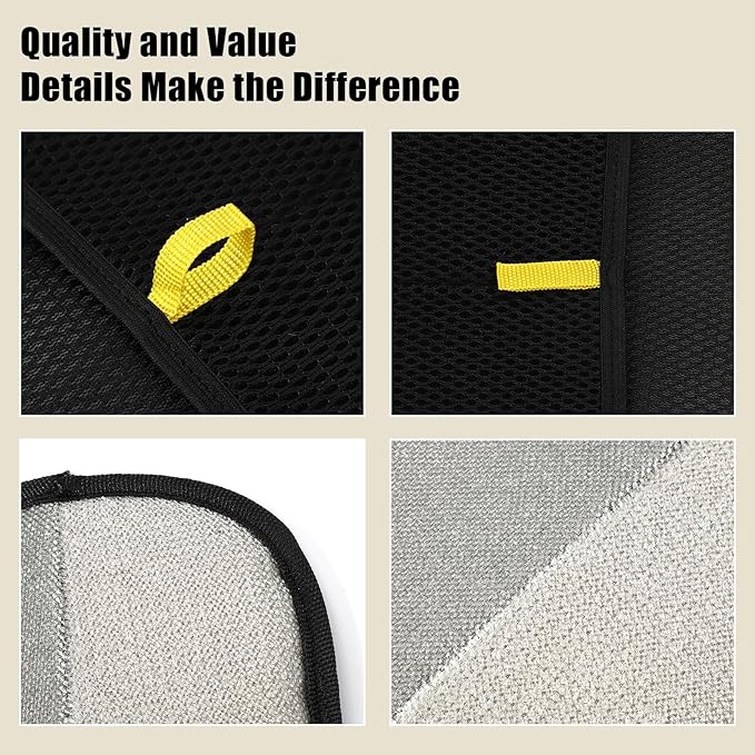 2pcs Pet Hair Removal Gloves, 2 Style Reusable Pet Hair Static Remover Mitt Glove for Cat Dog Sofa Furniture Carpet Curtain Bed Sheet Clothes Car Seat Cleaning Tool (Regular & Five Finger Style)-PurrikoPets