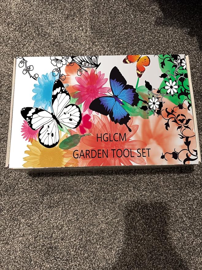 Gardening Tools Set of 9 - Complete Heavy Duty Garden Tools Set with Fashion Handbag - Durable Gardening Supplies Kit Ideal Gifts for Women-PurrikoPets