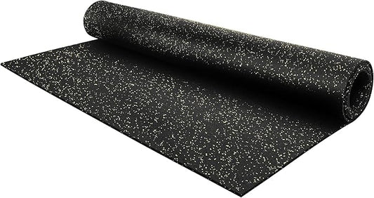 Flooring Inc's 1/4" Thick Tough Rubber Flooring Roll | Flexible Recycled Rubber Floor Mats for Home Gym | Heavy Duty Rubber Mat for Home Gyms, Sheds, Horse Stall Mat or Trailer-PurrikoPets