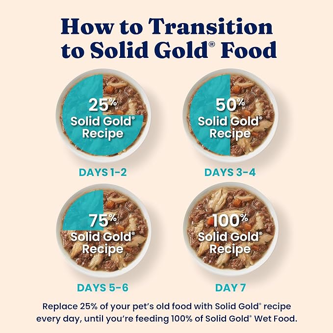 Five Oceans Solid Gold Wet Cat Food Shreds in Gravy - 3 Count Sample Pack - Real Tuna & Mackerel Cat Food for All Ages - Grain Free, Sensitive Stomach-PurrikoPets