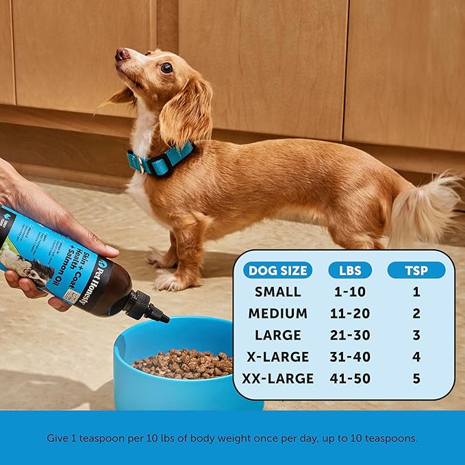 Dog Skin and Coat Supplement with Salmon Oil for Dogs - Allergy Itch Relief + Skin & Coat Health, Dog Food Topper Bone Broth with Salmon Oil, Collagen, Biotin + Vitamin E (12 oz)-PurrikoPets