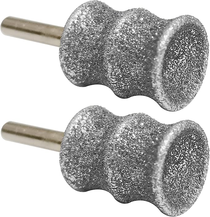 Dog Nail Grinder and Trimmer Bits for Dremel - Dog Nail Grinder Attachment - Painless Pet Nail File & Clipper for Large, Medium and Small Dogs & Cats 2Pack-PurrikoPets