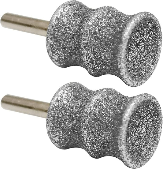 Dog Nail Grinder and Trimmer Bits for Dremel - Dog Nail Grinder Attachment - Painless Pet Nail File & Clipper for Large, Medium and Small Dogs & Cats 2Pack-PurrikoPets