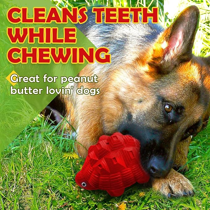 Dog Toys for Aggressive Chewers, Heavy Duty Tough Dog Toy for Large Dogs, Indestructible Squeaky Dog Toys-PurrikoPets