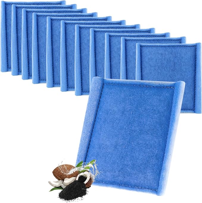 12 Pack Replacement Rite-Size C Filter Cartridges Compatible with MarineLand Penguin PRO Power Filters 275/375 & Original 200/350 Aquarium Fish Tank Replacement Filter Cartridges-PurrikoPets