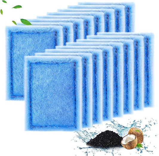 8/16/32 Pack Rite-Size B Filter Cartridges Compatible with MarineLand Penguin PRO Power Filters 100/125/175 & Original Penguin Power Filter 150 - Rite-Size B Replacement Filter Cartridges-PurrikoPets