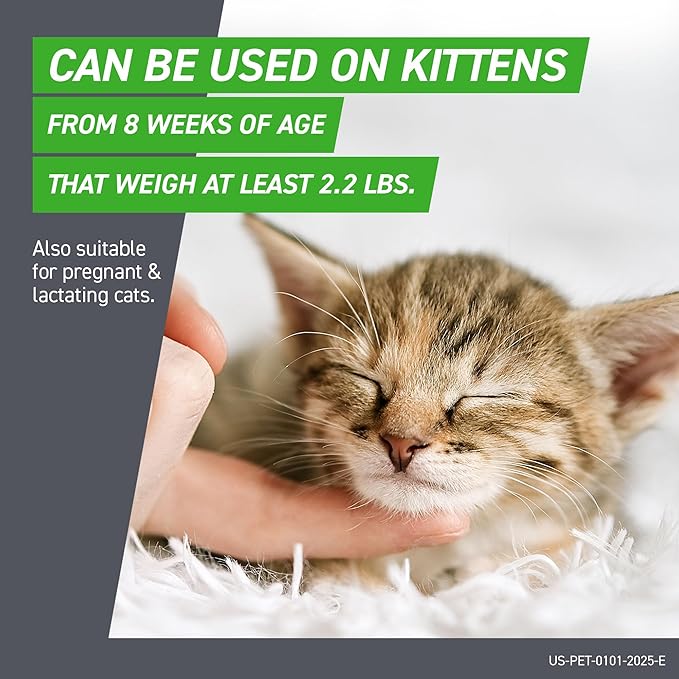 FRONTLINE Plus Flea and Tick Treatment for Cats Over 1.5 lbs. 3 Treatments-PurrikoPets