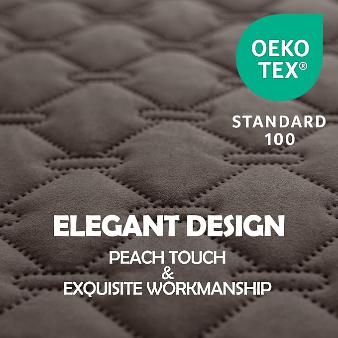 gogobunny 100% Double Sided Waterproof Dog Blanket Soft Pet Bed Cover Reversible Protect Furniture Couch Sofa Car for Puppy Cat Kids (Dark Walnut/Light Walnut, 30x30 Inch (Pack of 1))-PurrikoPets