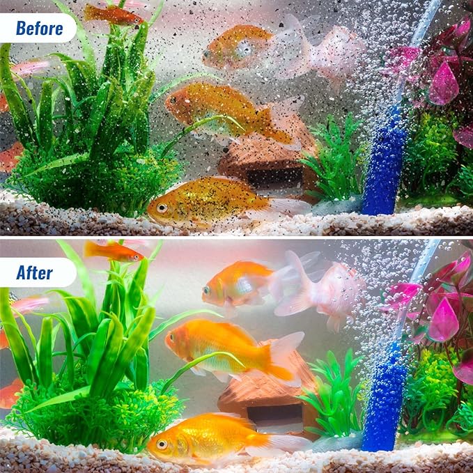 9 Pack Assembled Aquarium Filter Cartridge for Marineland Rite-Size A, Fish Tank Filters Cartridges Fit for Aqua-Tech EZ-Change #1, 5-15 Power Filter and for Marineland Penguin Power Filters 75 & 100-PurrikoPets