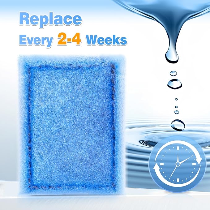 8/16/32 Pack Rite-Size B Filter Cartridges Compatible with MarineLand Penguin PRO Power Filters 100/125/175 & Original Penguin Power Filter 150 - Rite-Size B Replacement Filter Cartridges-PurrikoPets