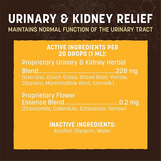 Earth Animal Herbal Remedies | Urinary and Kidney Relief | 2 fl oz-PurrikoPets