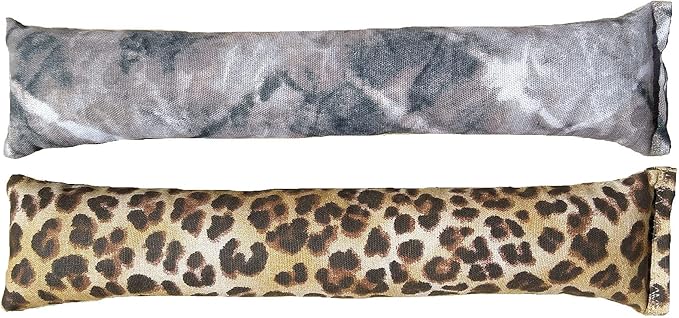 15" Catnip Cat Kicker Toys/Kitty Kick Sticks/Cat-Nip Kick Sticks (Leopard Print and Camo) (Kickers Filled with 1 oz Premium Canadian Catnip)-PurrikoPets