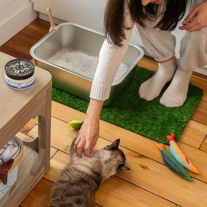 Fresh Wave Odor Removing Litter Box Gel, 7 oz. |Pack of 2 | Safer Pet Odor Eliminator for Home and Litter Box Area-PurrikoPets