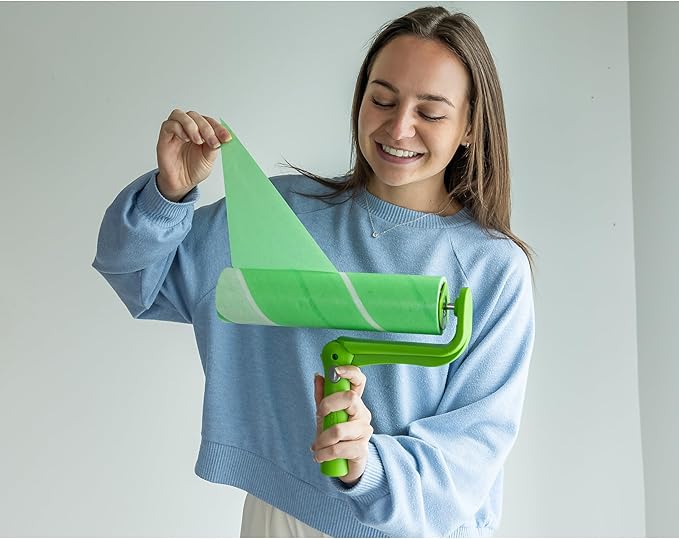 Evercare Easy-Store Mega 50 Layer Handheld Pet Lint Roller-PurrikoPets