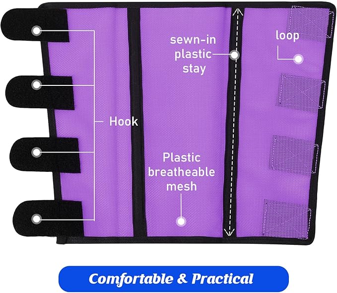 8 Pcs Mesh Fly Boots for Horse Breathable Mesh Horse Boots Protective Horse Leg Wraps Horse Leggings for Preventing Flies and Mosquitoes Bites (Light Pink, Dark Pink)-PurrikoPets