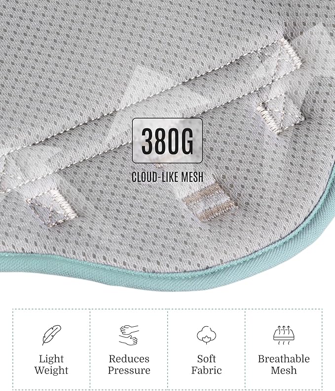 2025 New Edition, Fei & Eve MagEase Dog Harness - 3-Second Magnetic Buckles | 3-Point No-Pull Control | Heavy-Duty 900D Nylon | Dual Safety Handles | Breathable Mesh | Adjustable Fit | Medium, Green-PurrikoPets