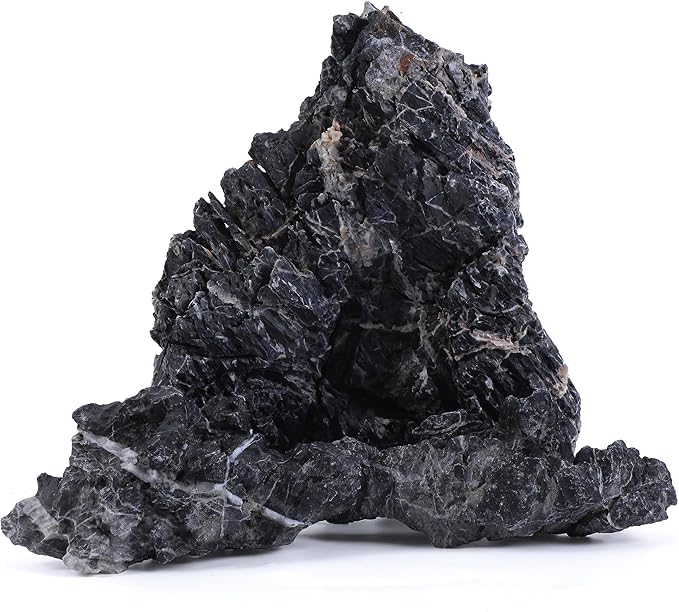 10-12 Inches Natural Seiryu Stone 3 PCS Extra Large Aquarium Rocks for Aquascaping, Aquarium Landscaping, Terrariums, Fish Tank Decoration, Vivariums, Paludarium, Amphibian Enclosures-PurrikoPets